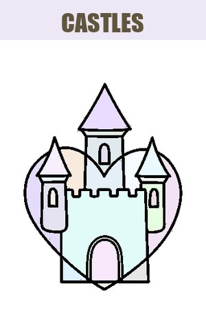 Thumb: Castles Coloring Pages