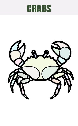 Thumb: Crabs Coloring Pages