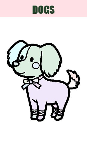 Thumb: Dogs Coloring Pages