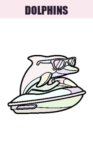 Thumb: Dolphins Coloring Pages