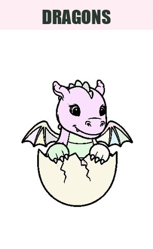 Thumb: Dragons Coloring Pages