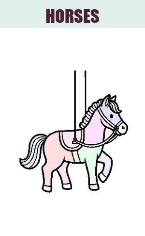 Thumb: Horses Coloring Pages