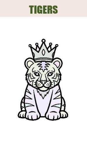 Thumb: Tigers Coloring Pages