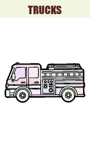 Thumb: Trucks Coloring Pages