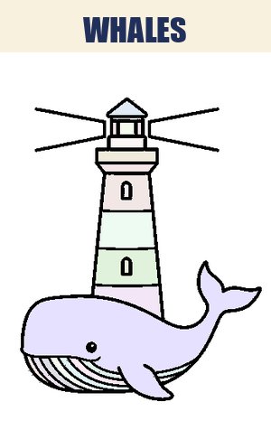 Thumb: Whales Coloring Pages