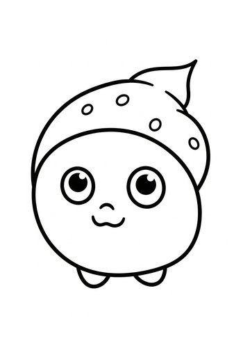 Acorn Pal Coloring Page: Sweet And Simple Fun