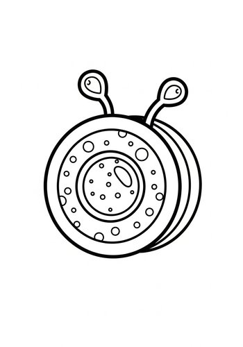 Alien Coloring Page: Space Adventure