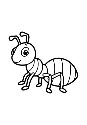 Ant Adventure: A Coloring Page Journey