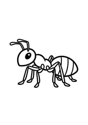 Ant Coloring Page: A World Of Tiny Wonders