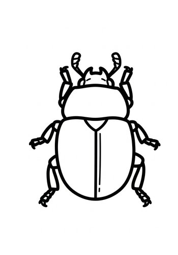 Beetle Buddy: A Coloring Adventure