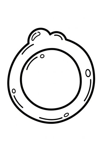 Bubble Coloring Page: Fun And Easy Design