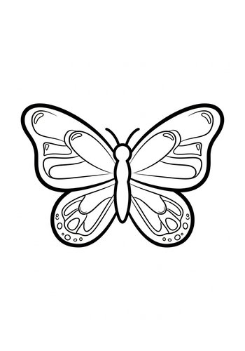 Butterfly Beauty: A Coloring Adventure