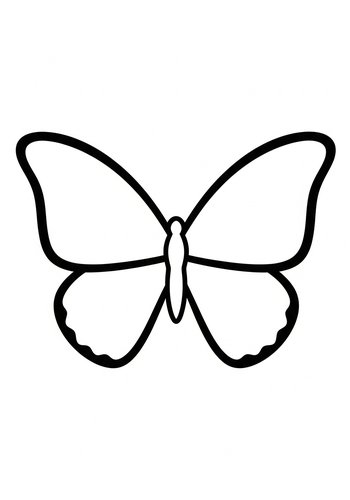 Butterfly Bliss Coloring Page: A Creative Escape