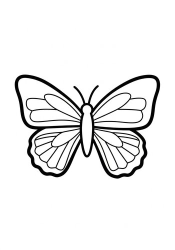 Butterfly Coloring Page: Wings Of Wonder