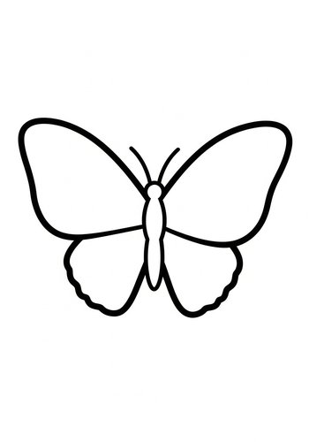 Butterfly Coloring Page: Wings Of Wonder