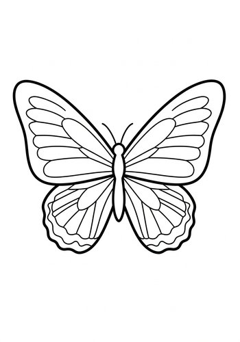 Butterfly Coloring Page: Wings Of Wonder