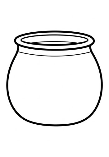 Cauldron Coloring Page - Magical Fun