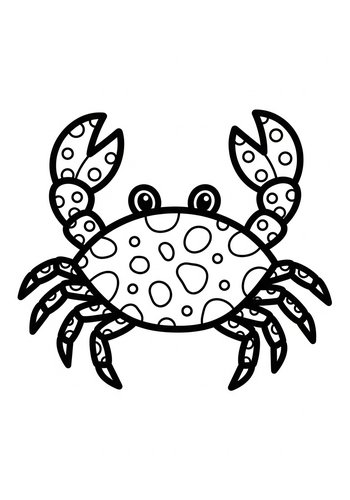 Crabby Coloring Fun: An Ocean Adventure