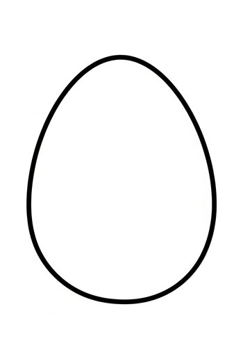 Easter Egg Coloring Page: A Blank Canvas For Creativity