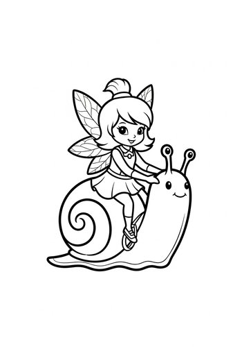 Fairy Tale Adventure: Coloring Page Fun