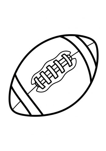 Football Ready To Color