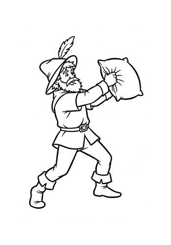 Friar Tuck Pillow Fight: A Robin Hood Adventure