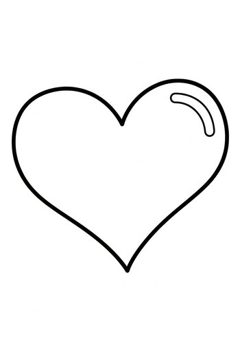 Heart Coloring Page: Spread The Love