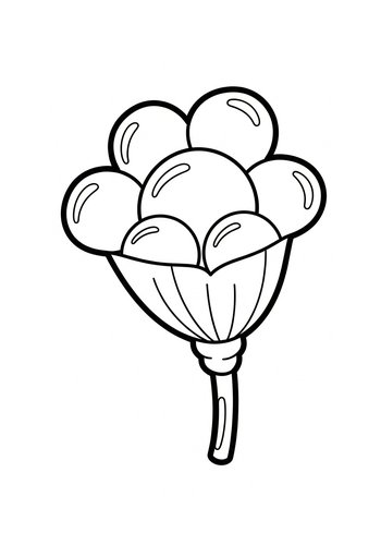 Ice Cream Sundae Coloring Page Fun