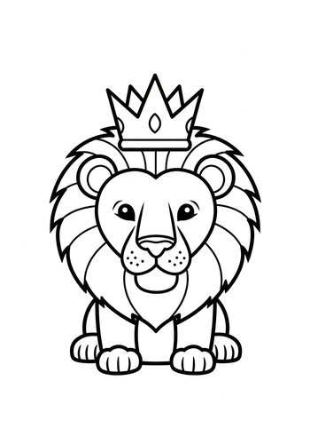 Lion King Coloring Page: Roar Into Fun