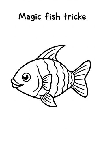 Magical Fish Coloring Adventure