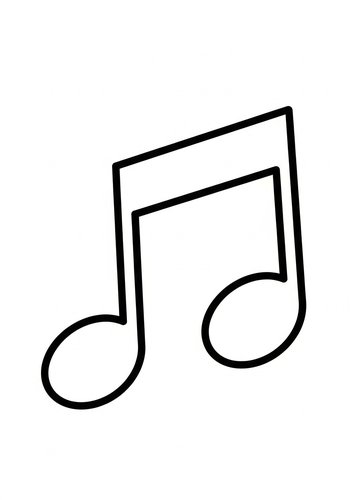 Musical Note Coloring Page: Bring The Sounds To Life