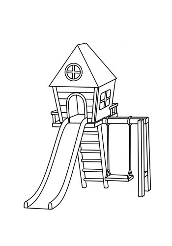 Playground Fun: A Coloring Adventure
