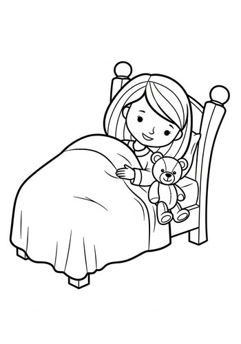 Rumpelstiltskin All Snuggled Up: Coloring Page Fun