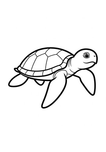 Sea Turtle Coloring Adventure