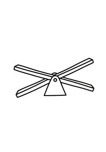 Seesaw Fun: A Coloring Page Adventure