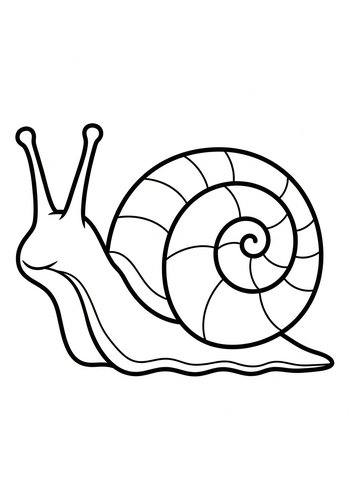 Snail Coloring Page: Shell-abrate Creativity
