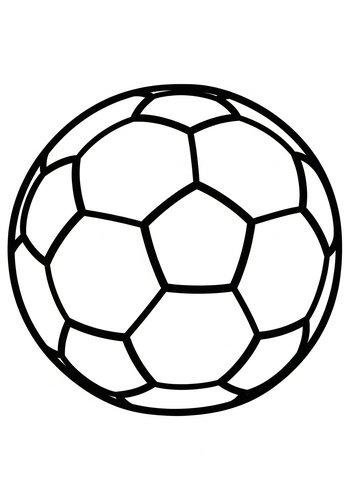 Soccer Ball Coloring Page - Score Big With Fun