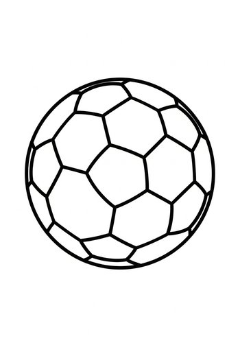 Soccer Ball Coloring Page Fun