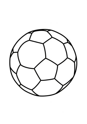 Soccer Ball Coloring Page Fun
