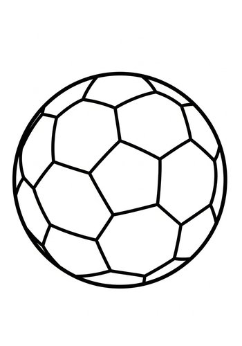 Soccer Ball Coloring Page Fun