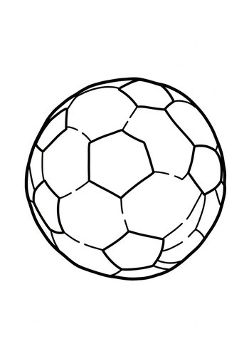 Soccer Ball Coloring Page: Score Big With Fun