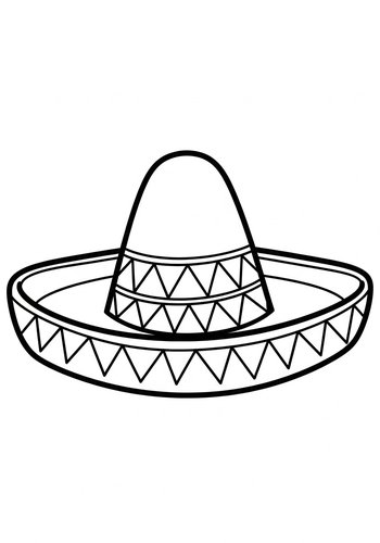 Sombrero Fiesta: A Coloring Adventure