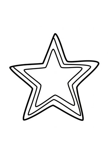 Star Coloring Page: Celestial Fun