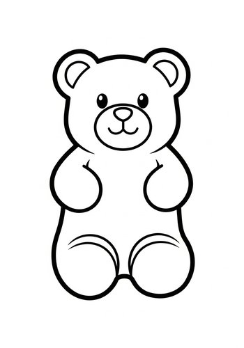 Teddy Bear Fun: A Printable Coloring Adventure