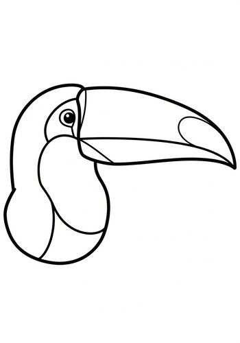 Toucan Coloring Page: Beak Out Some Color