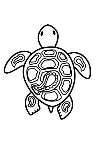 Turtle Time: A Coloring Adventure
