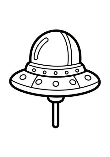 Ufo Coloring Adventure: Spaceship Fun