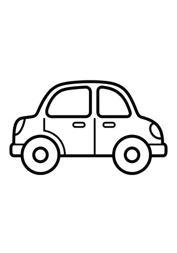 Vintage Car Coloring Page: Fun For All Ages