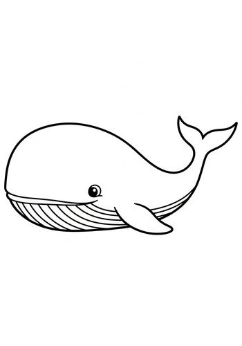 Whale Of A Time Coloring Page