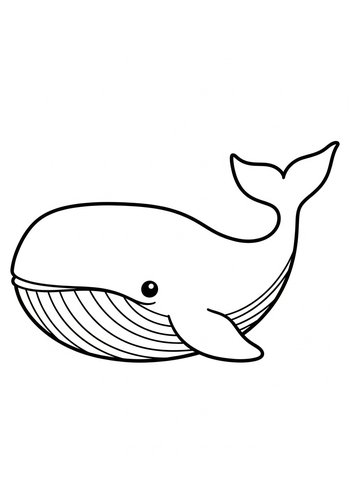 Whale Of A Time Coloring Page